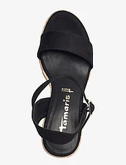 Tamaris - Women Sandals - espadrilles met sleehak - black - 3