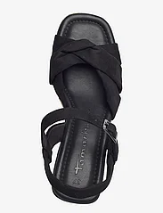 Tamaris - Woms Sandals - espadrilles mit absatz - black - 3