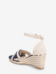 Tamaris - Women Sandals - espadrilles met sleehak - navy - 2