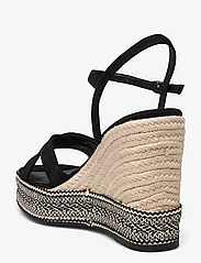 Tamaris - Women Sandals - espadrillos med hæl - black - 2