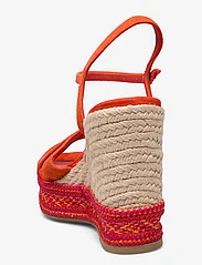 Tamaris - Women Sandals - heeled espadrilles - fire - 2