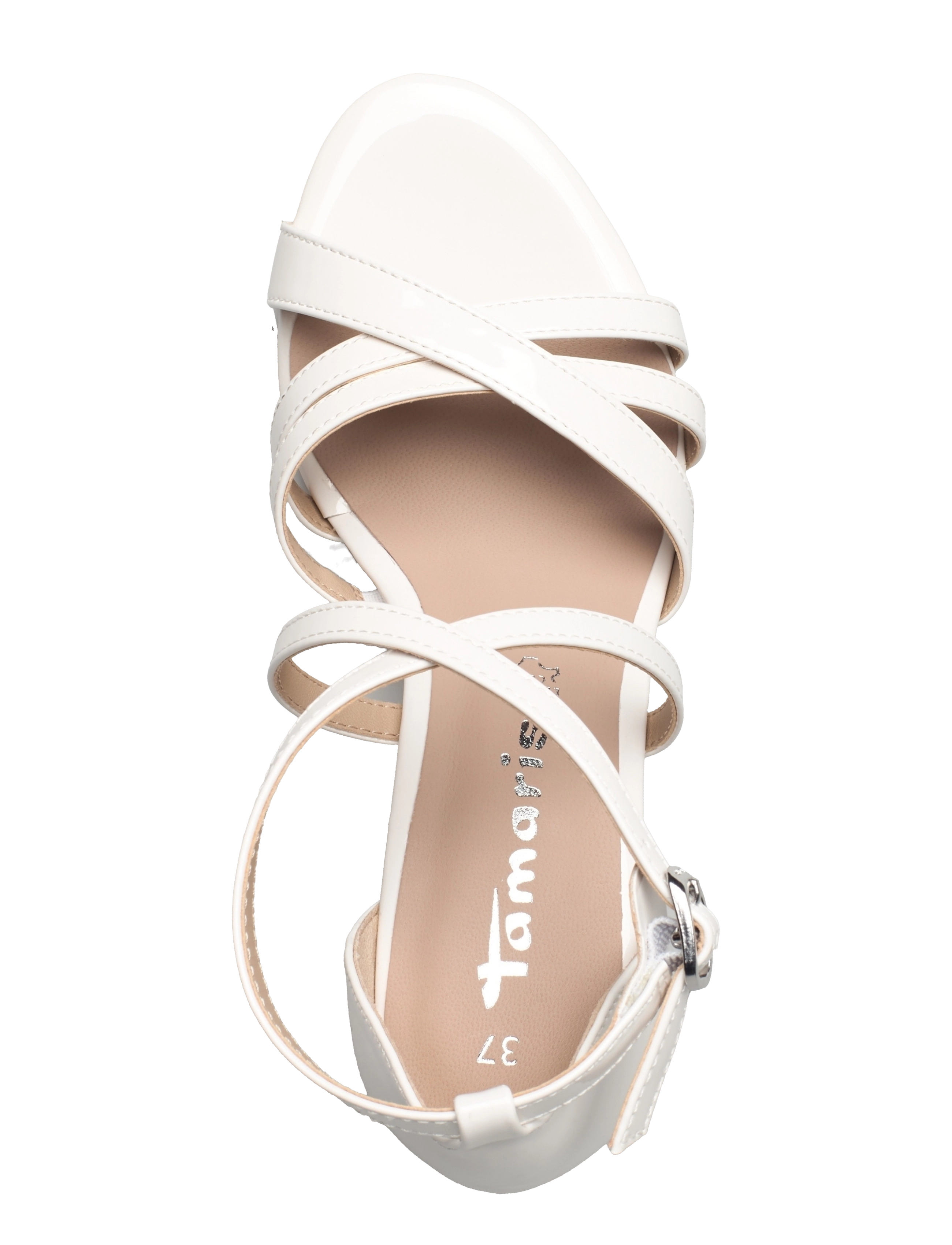 Tamaris - Woms Sandals - white patent - 3