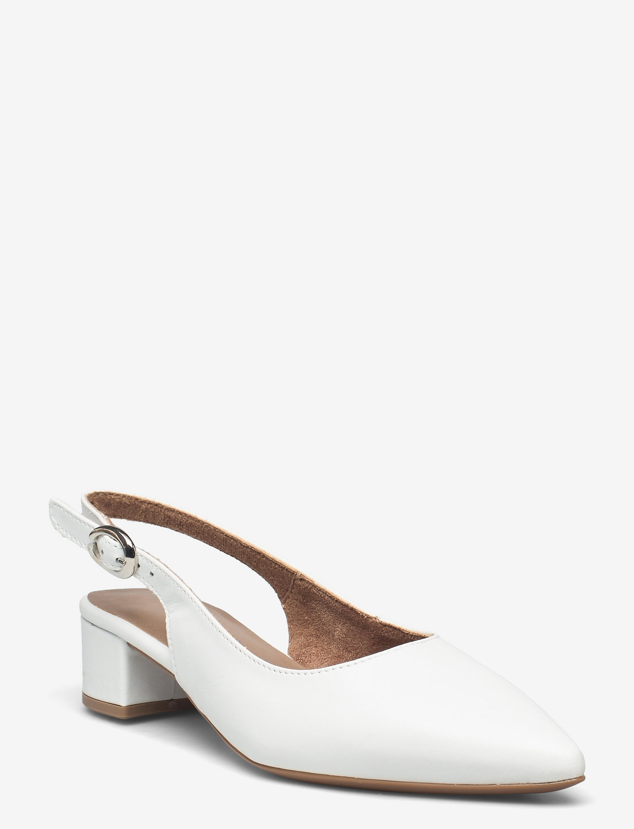 WHITE LEATHER