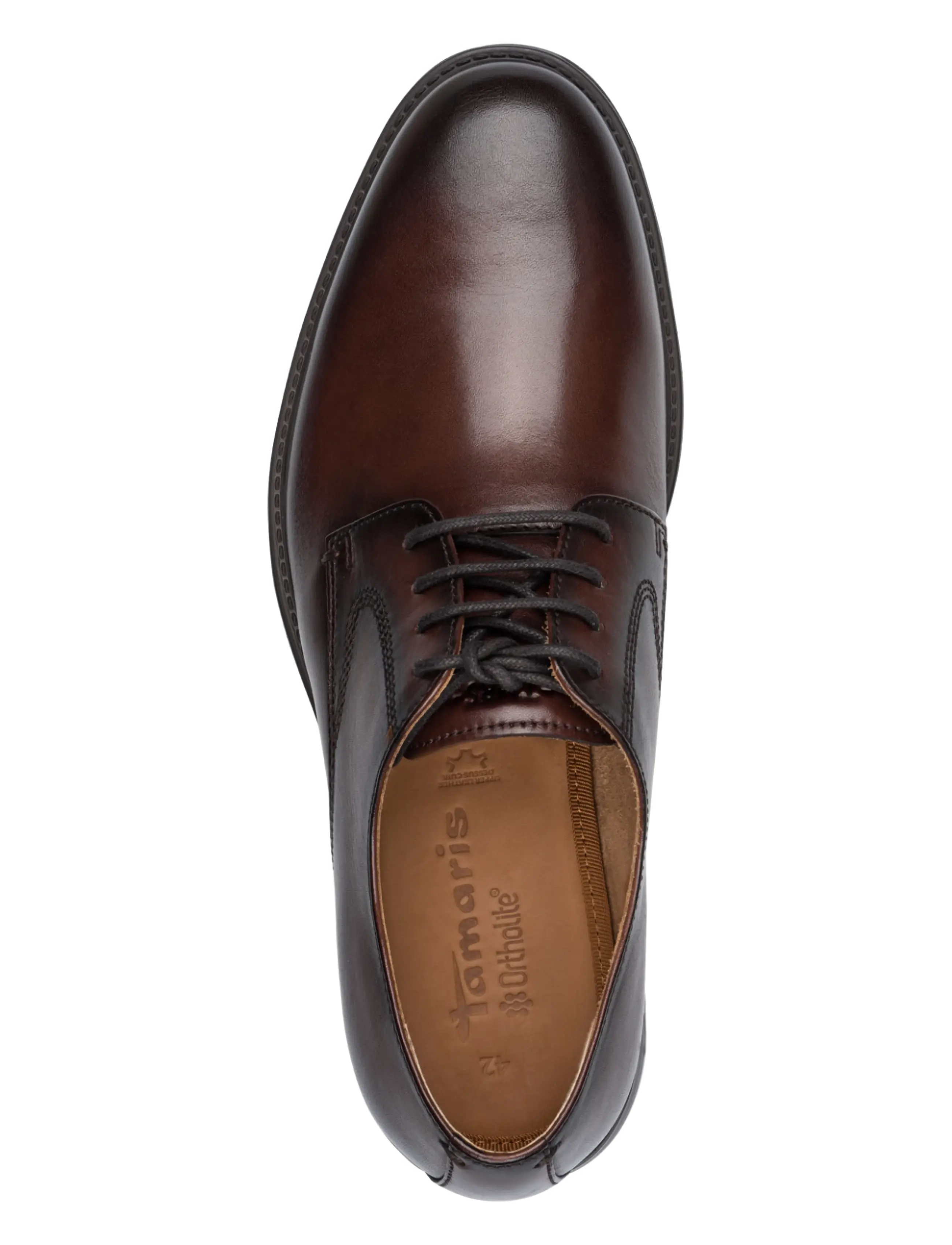 Tamaris - Men Lace-up - derby kingad - mocca - 4
