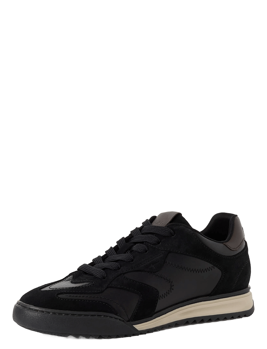 Tamaris - Men Lace-up - lave sneakers - black comb - 0