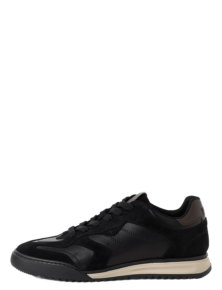 Tamaris - Men Lace-up - lave sneakers - black comb - 1