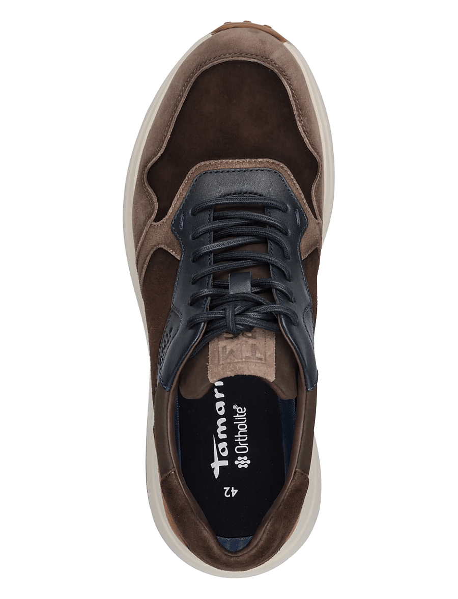 Tamaris - Men Lace-up - madala säärega - brown comb - 4