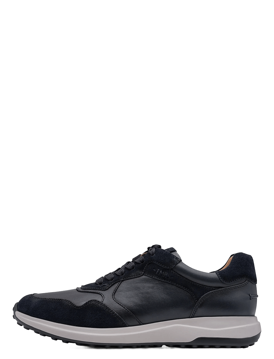 Tamaris - Men Lace-up - laisvalaikio batai žemu aulu - navy - 1