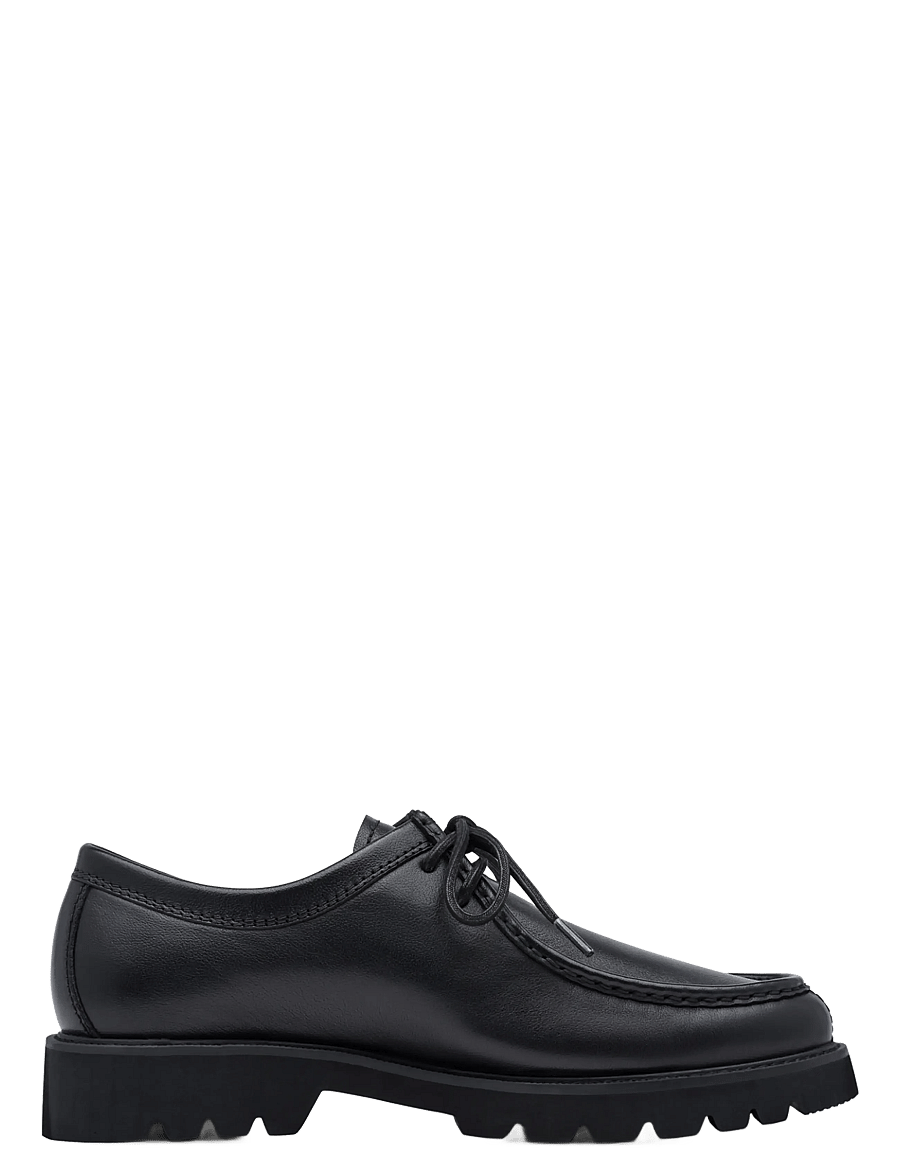 Tamaris - Men Lace-up - moc toe skor - black - 2