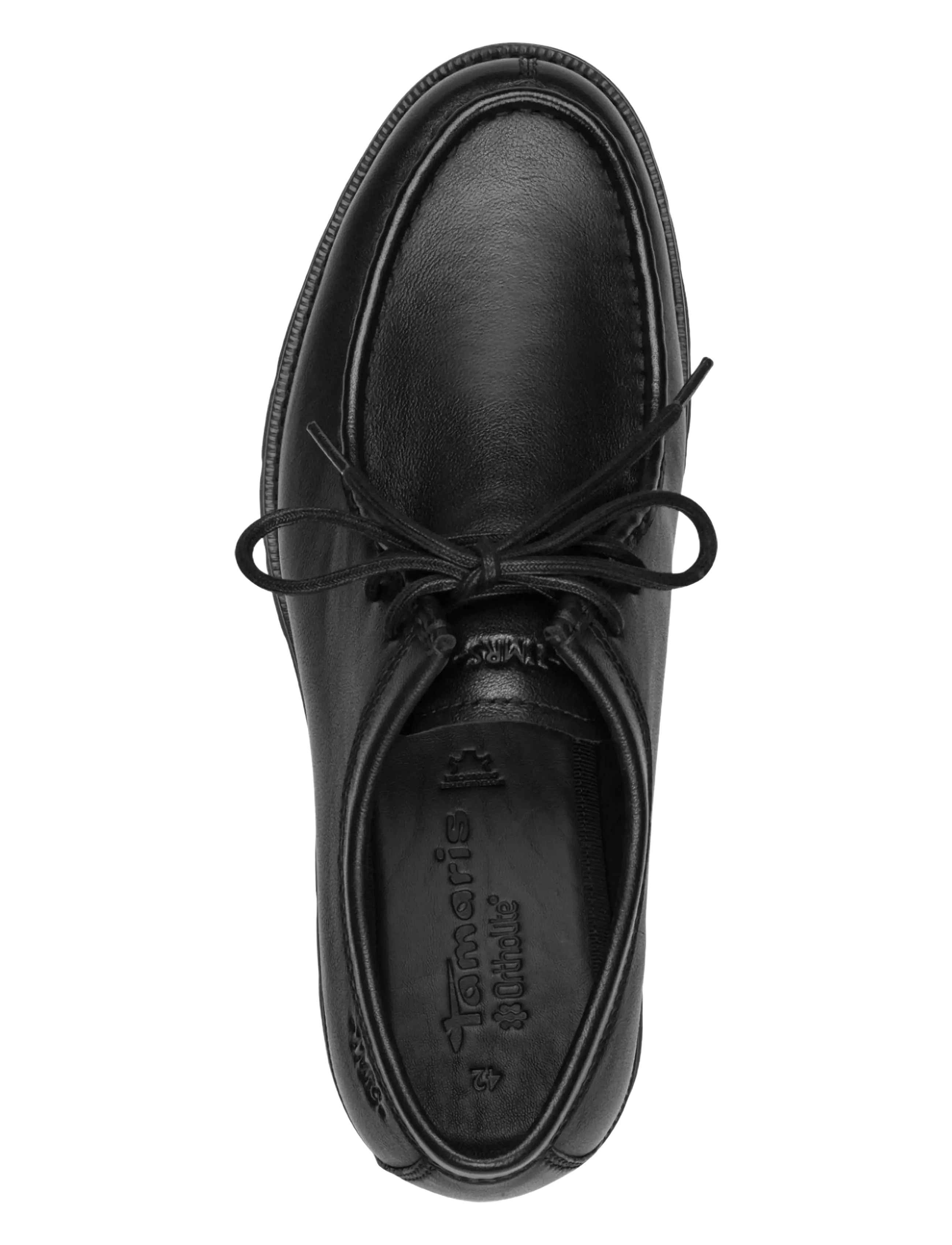 Tamaris - Men Lace-up - moc toe skor - black - 4