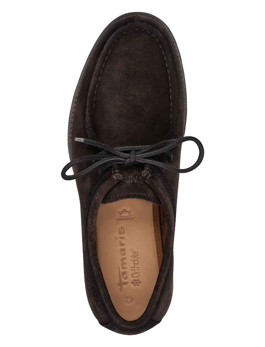 Tamaris - Men Lace-up - moc-toes - mocca - 4