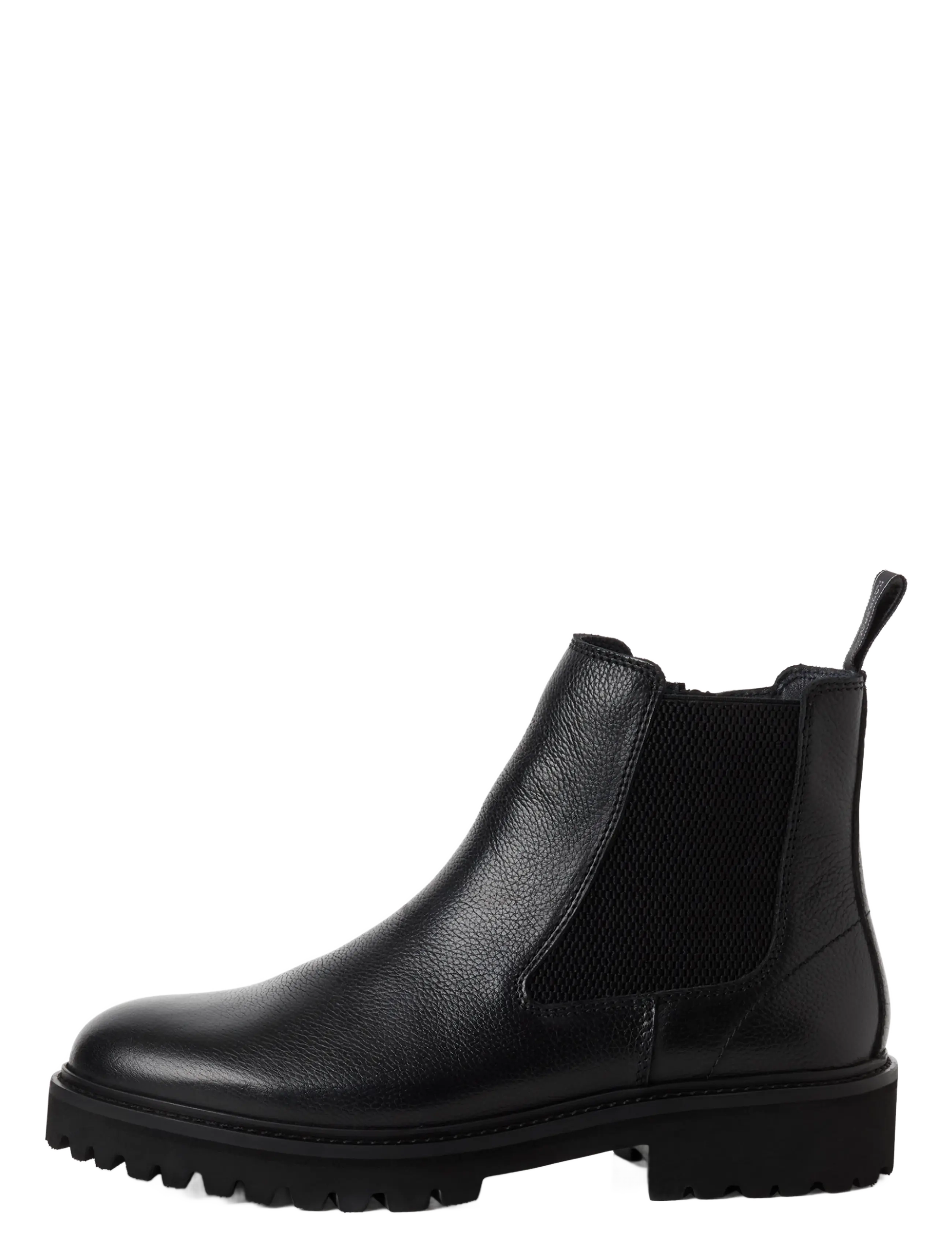 Tamaris - Men Boots - chelsea boots - black leather - 1