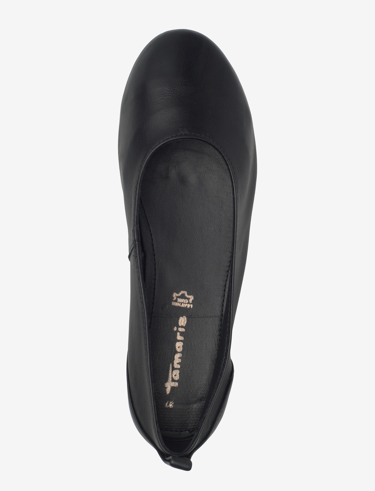 Tamaris - Woms Ballerina - særlige begivenheder - black - 3