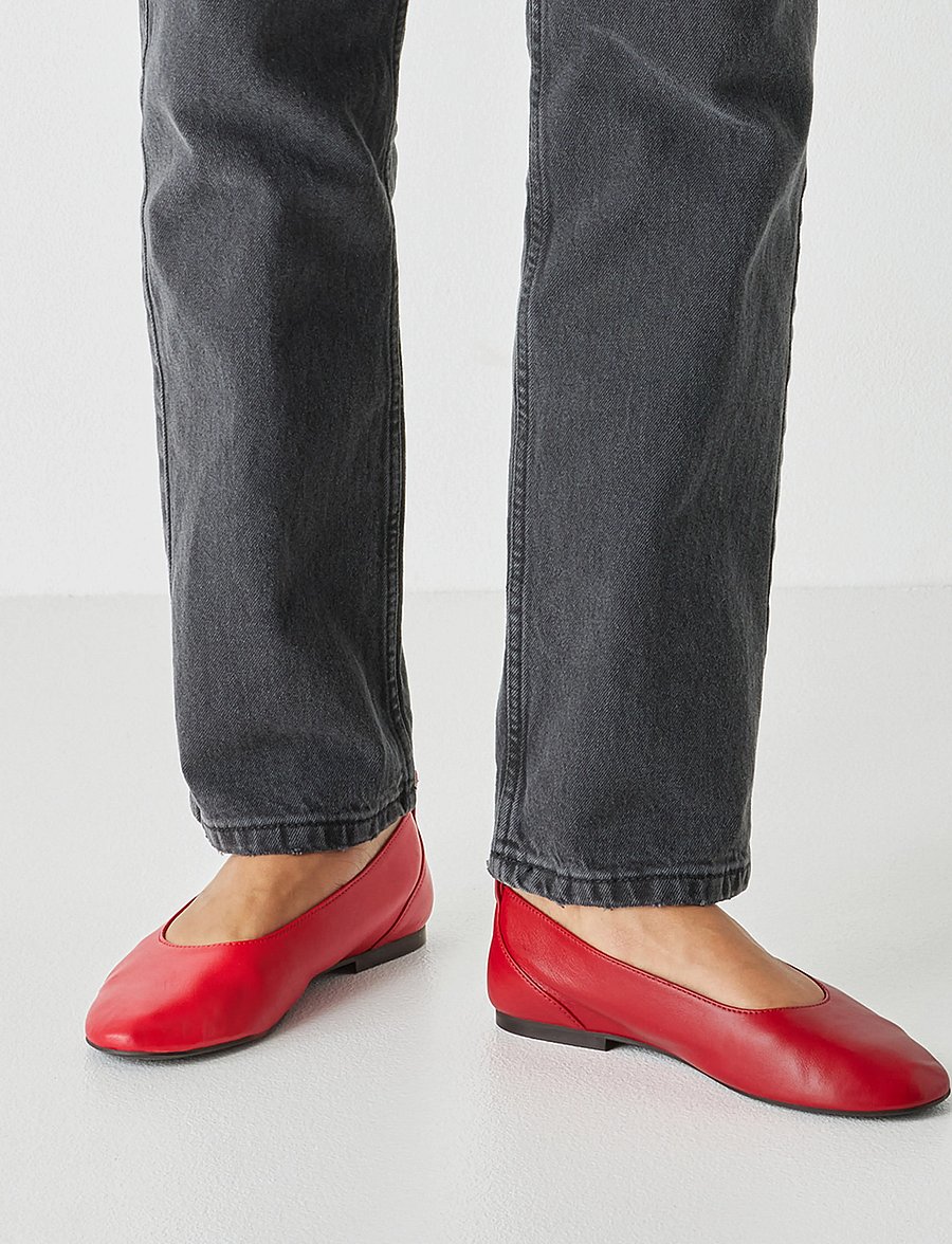Tamaris - Woms Ballerina - speciella tillfällen - red - 5