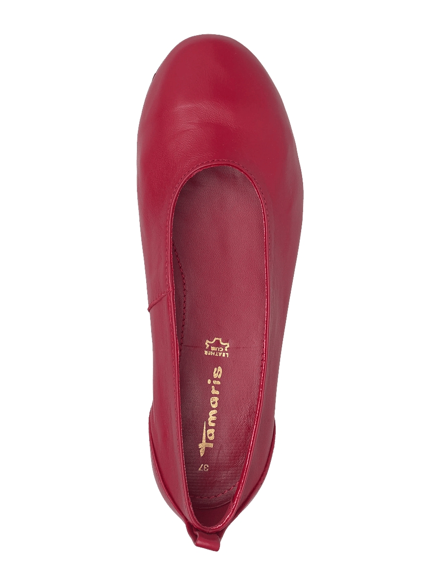 Tamaris - Woms Ballerina - speciella tillfällen - red - 3