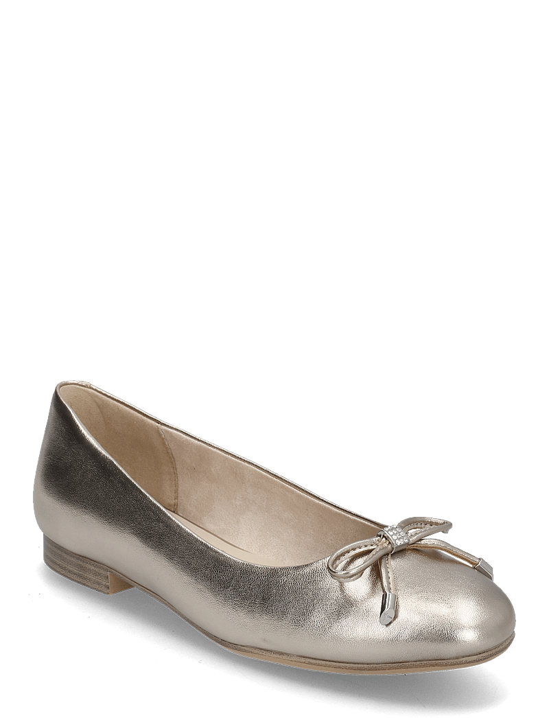 Tamaris - Woms Ballerina - besondere anlässe - light gold - 0