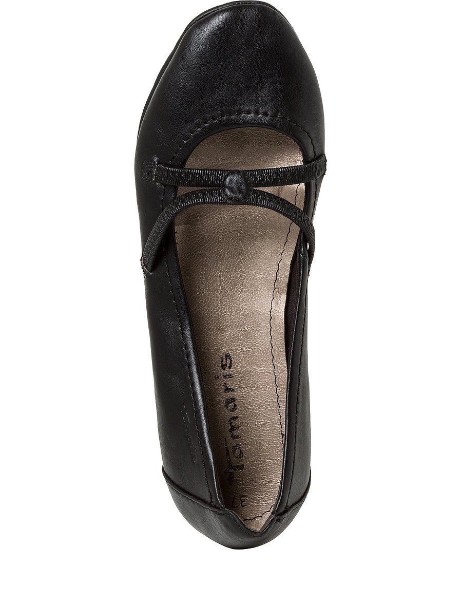 Tamaris - Woms Ballerina - besondere anlässe - black - 2