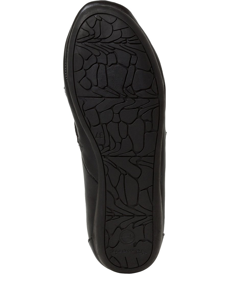 Tamaris - Woms Ballerina - besondere anlässe - black - 3