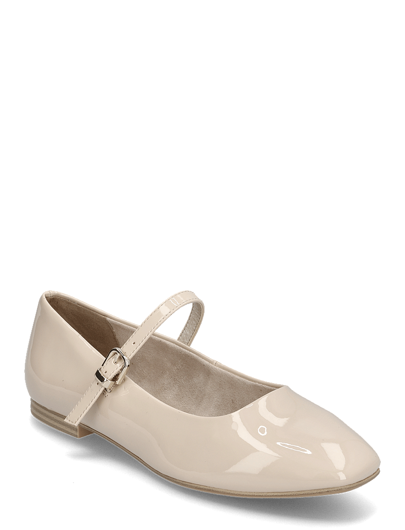Tamaris - Woms Ballerina - besondere anlässe - ivory patent - 0