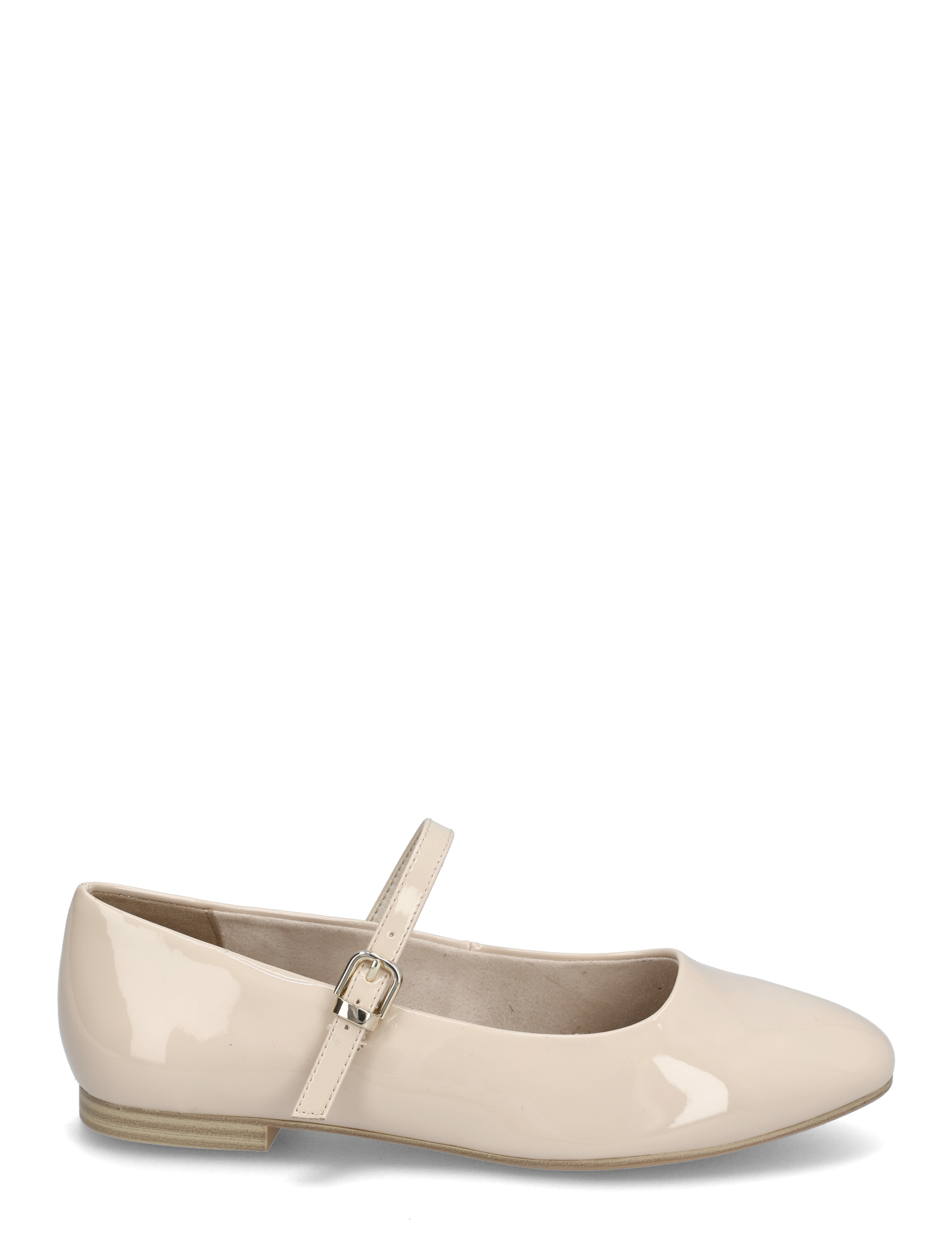 Tamaris - Woms Ballerina - ivory patent - 1