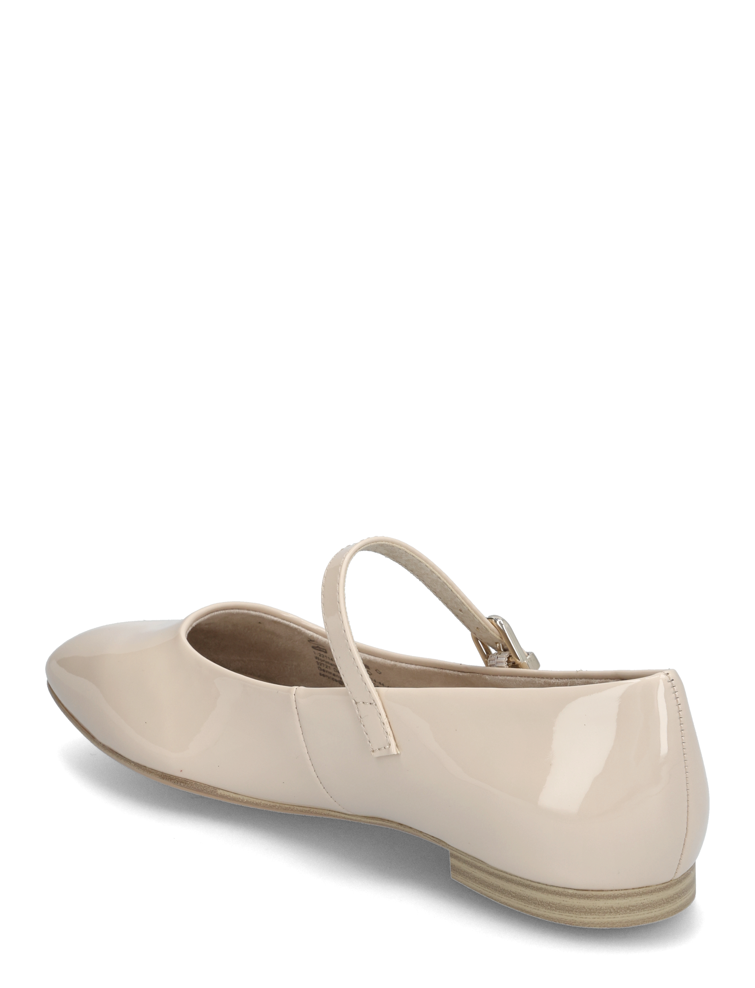 Tamaris - Woms Ballerina - ivory patent - 2