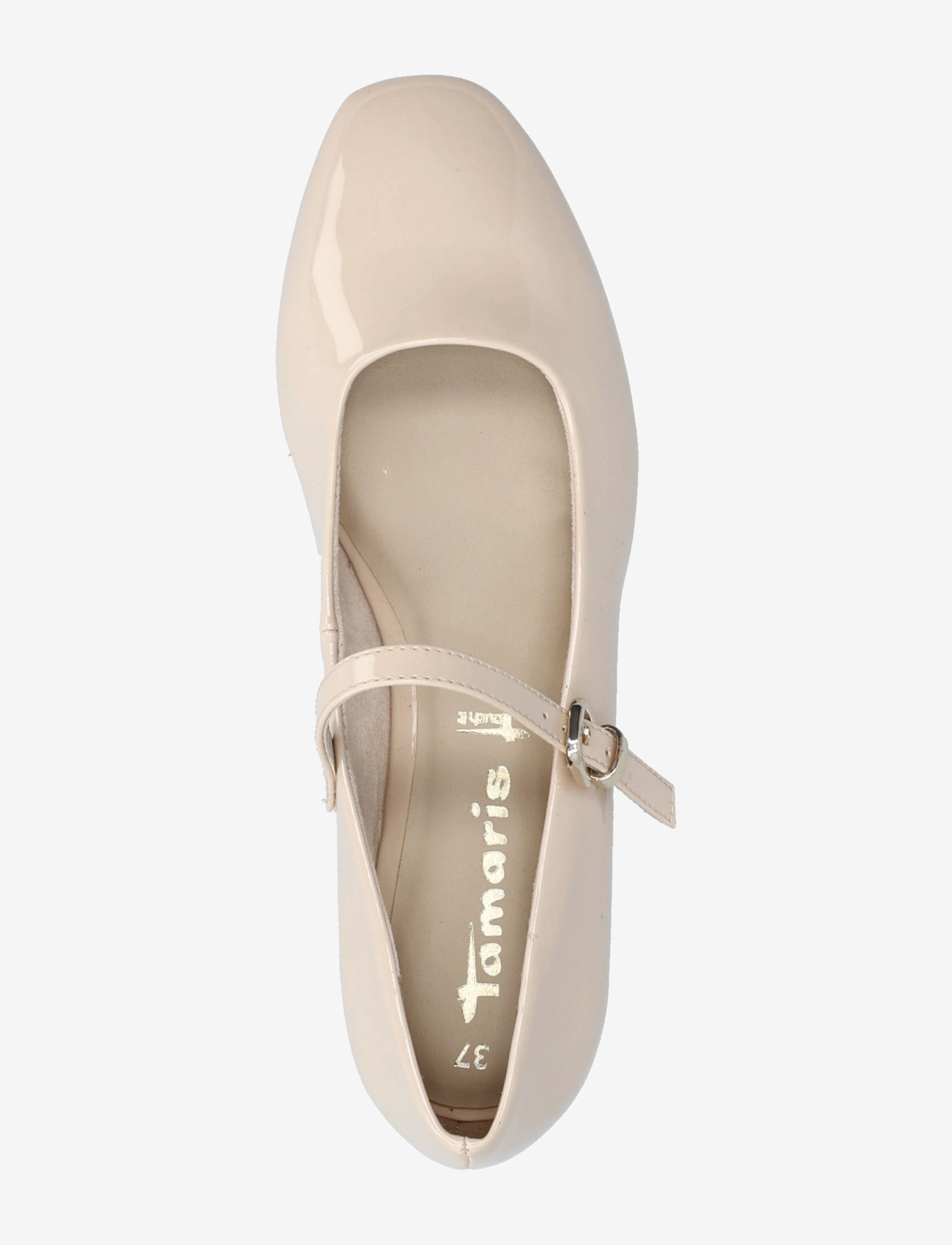Tamaris - Woms Ballerina - besondere anlässe - ivory patent - 3