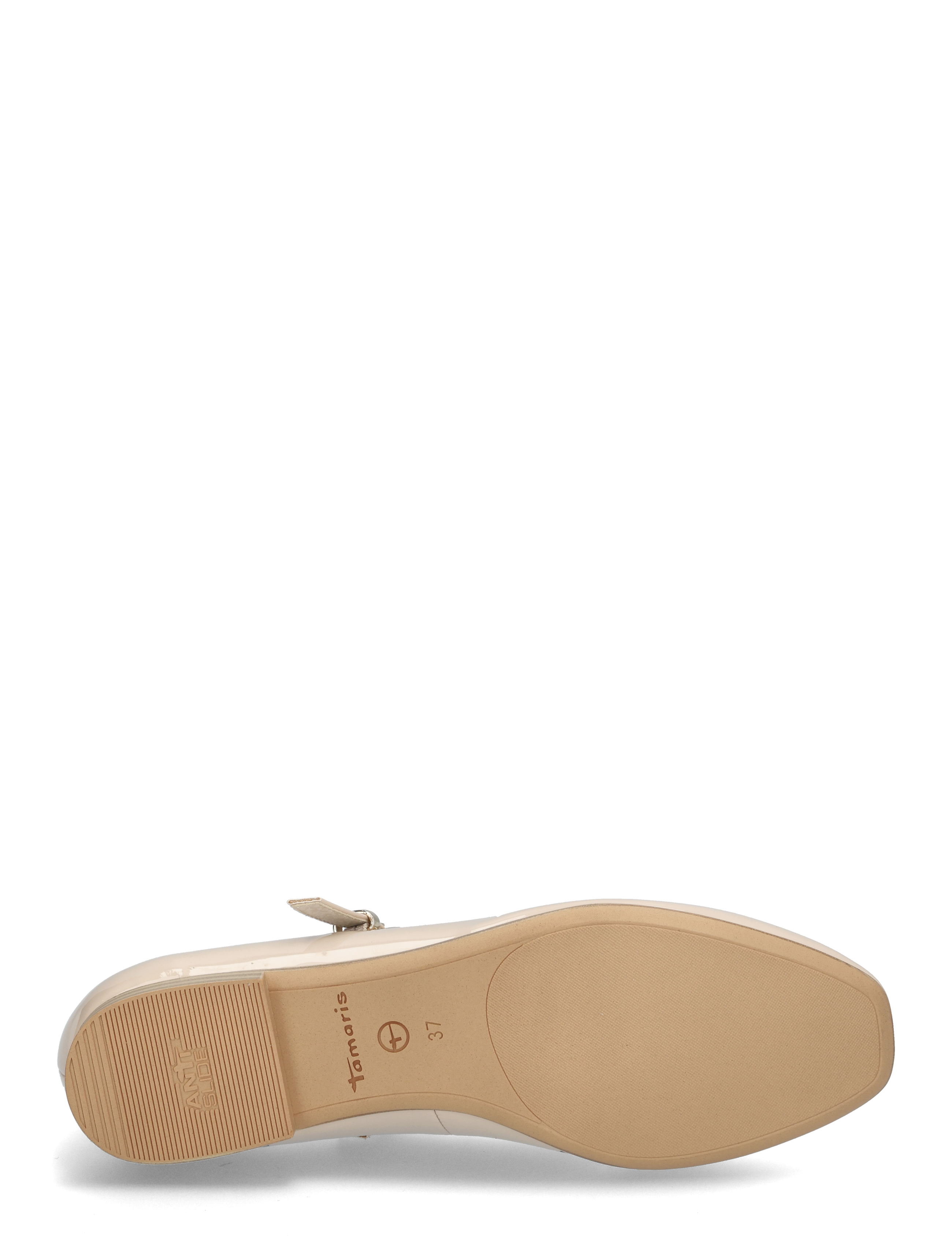 Tamaris - Woms Ballerina - ivory patent - 4