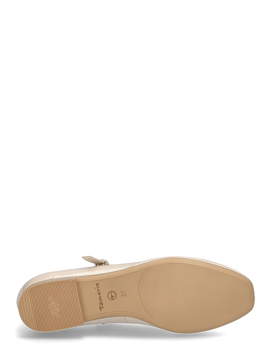Tamaris - Woms Ballerina - ivory patent - 4