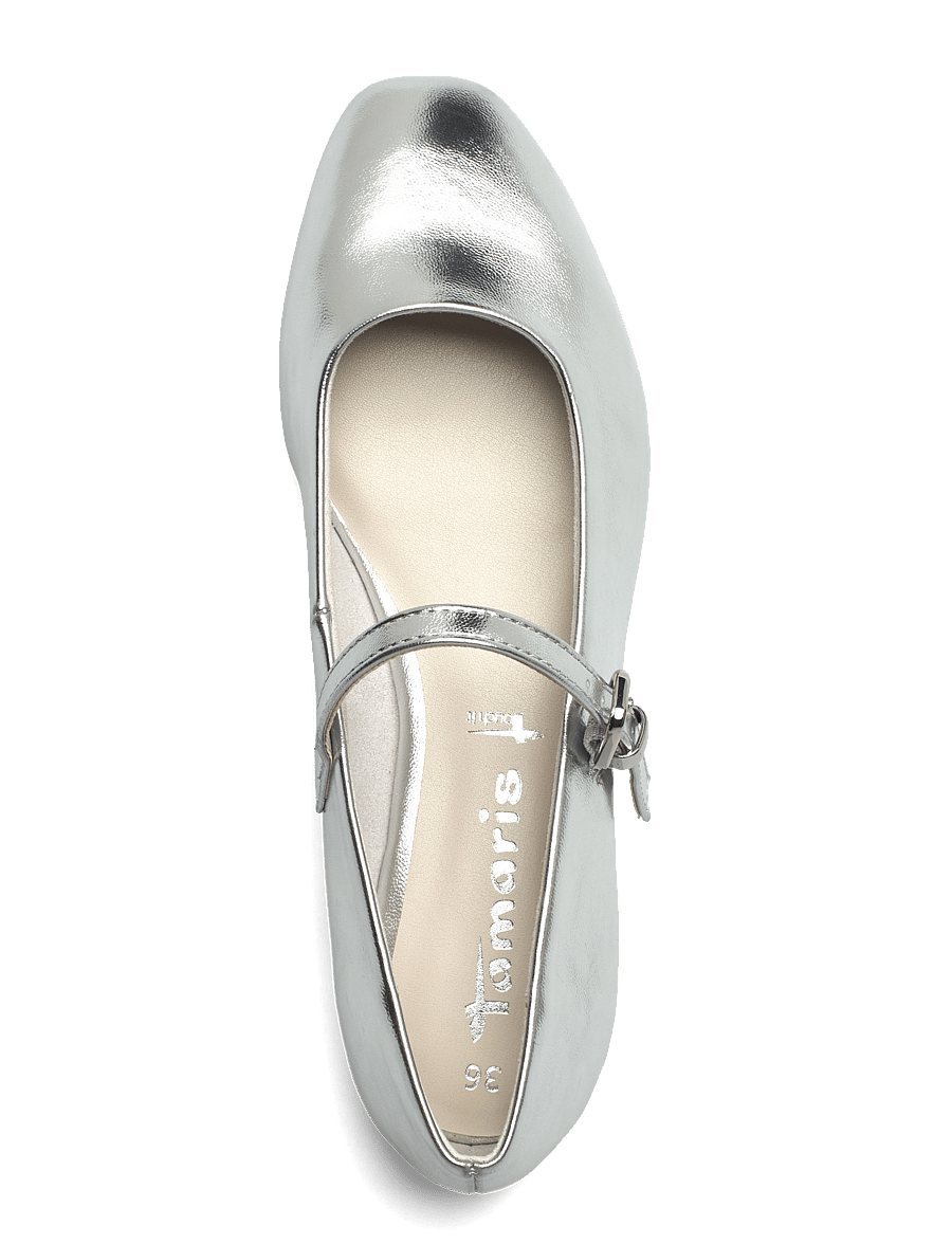 Tamaris - Woms Ballerina - ballerinas - silver - 4