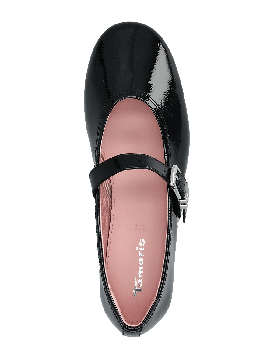 Tamaris - Woms Ballerina - besondere anlässe - black - 3