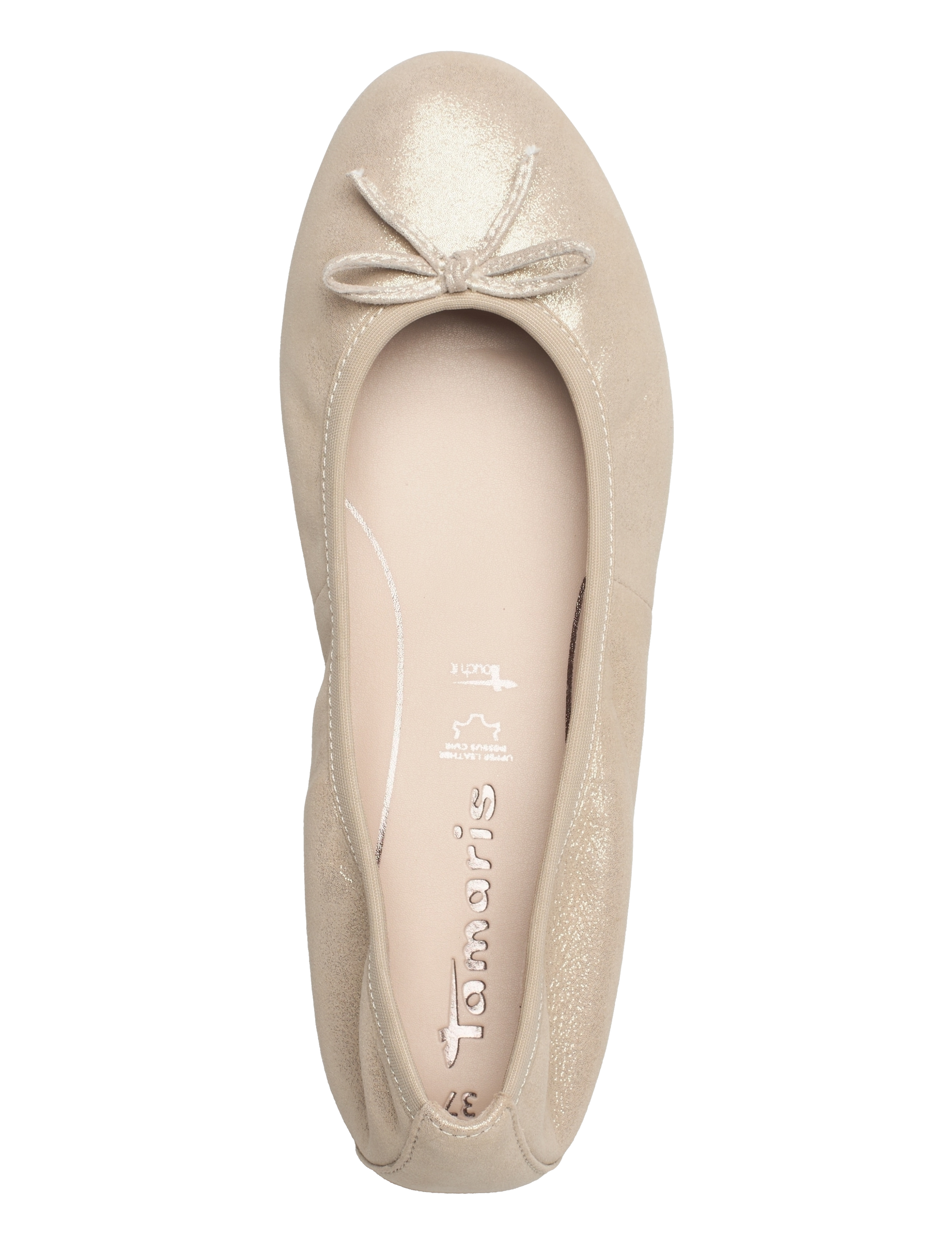 Tamaris - Woms Ballerina - konfirmation - champagne - 3