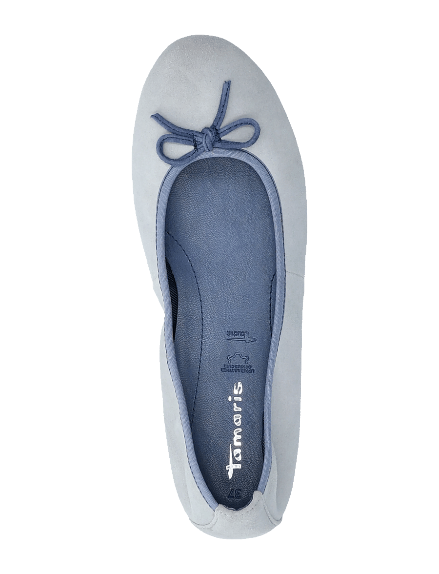 Tamaris - Woms Ballerina - confirmation - light blue comb - 3