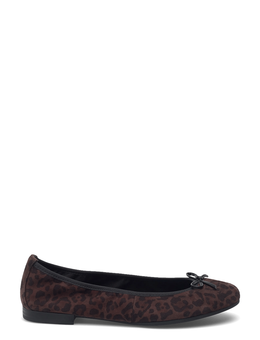Tamaris - Woms Ballerina - confirmation - mocca leopard - 2