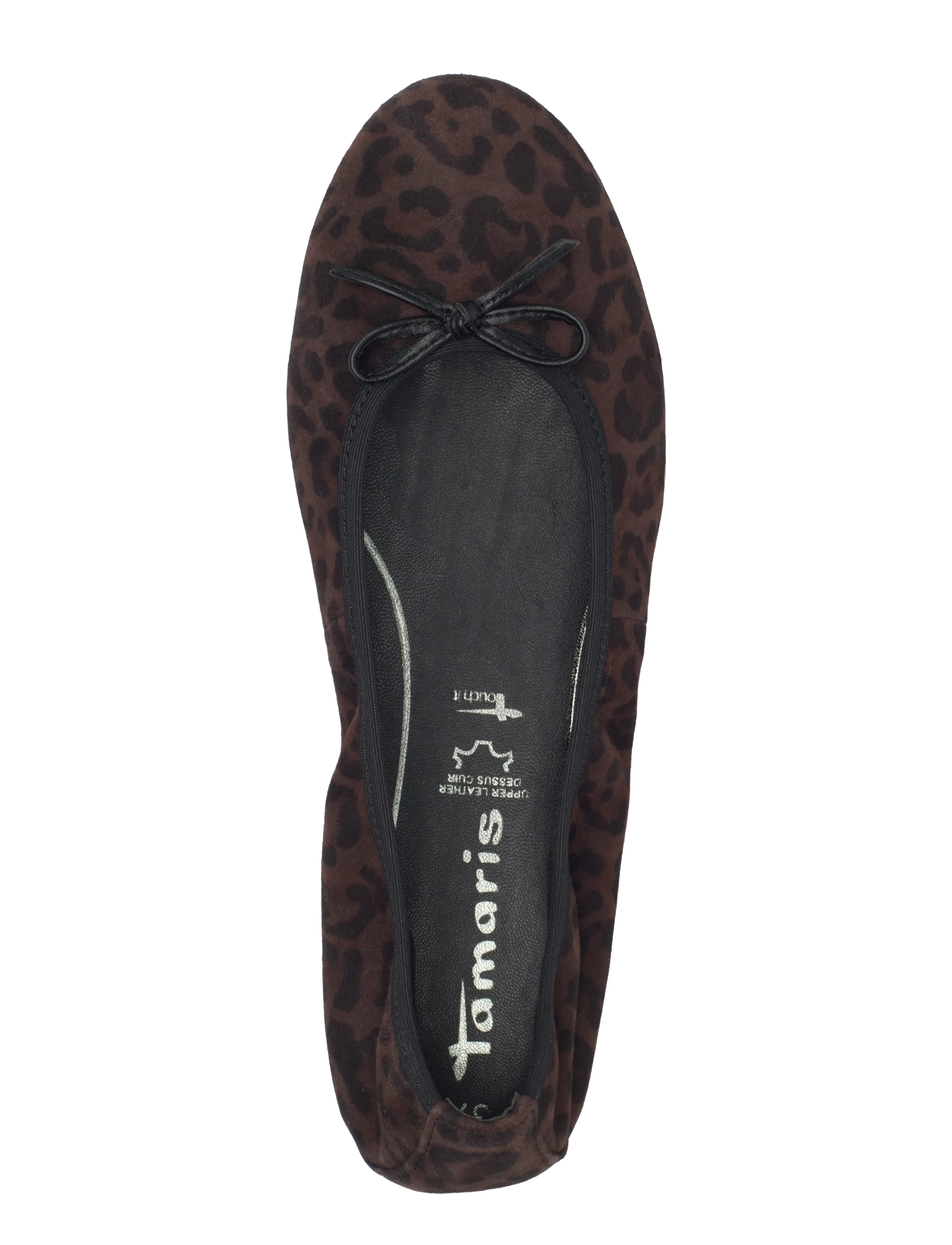 Tamaris - Woms Ballerina - confirmation - mocca leopard - 4