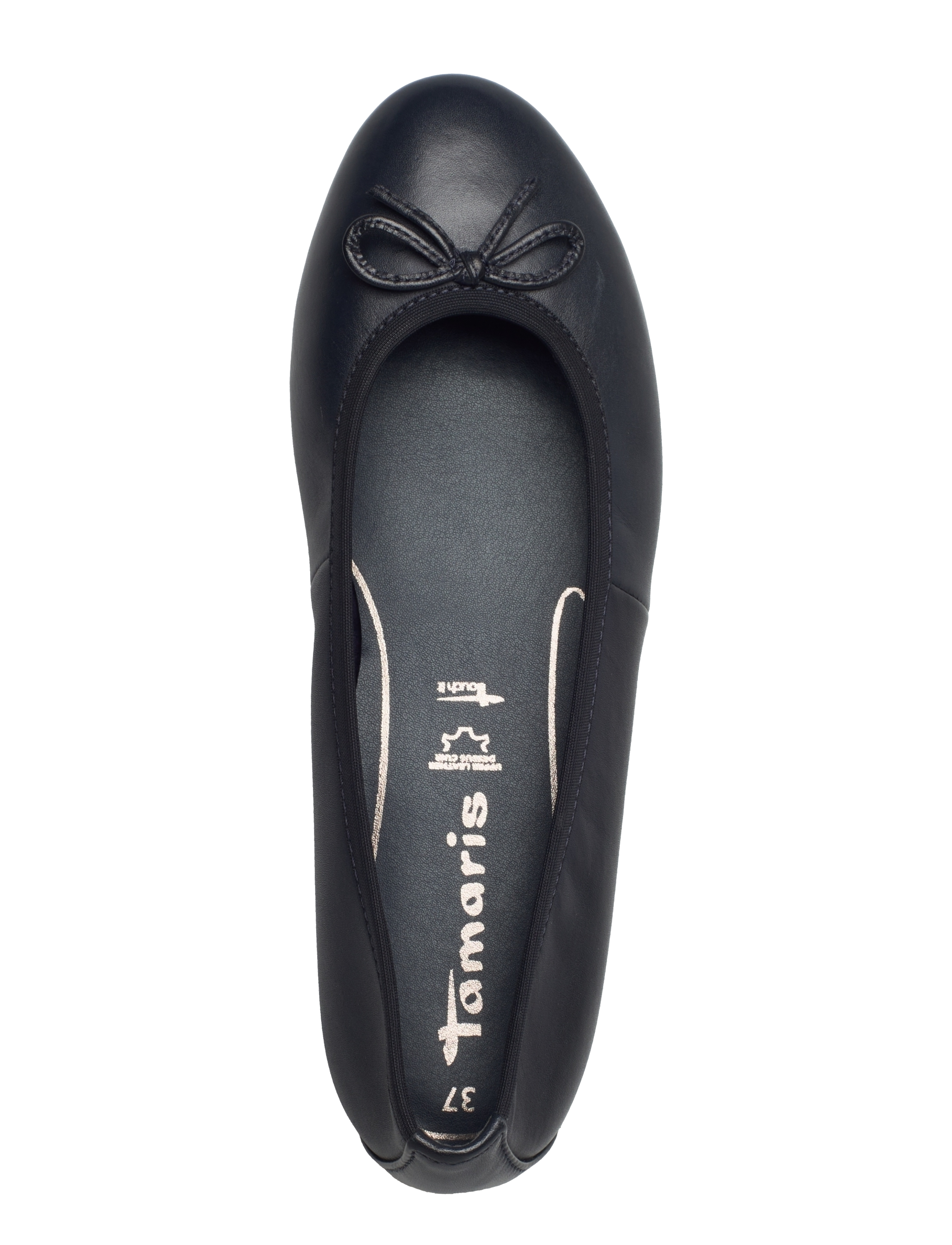 Tamaris - Woms Ballerina - sko - navy - 3
