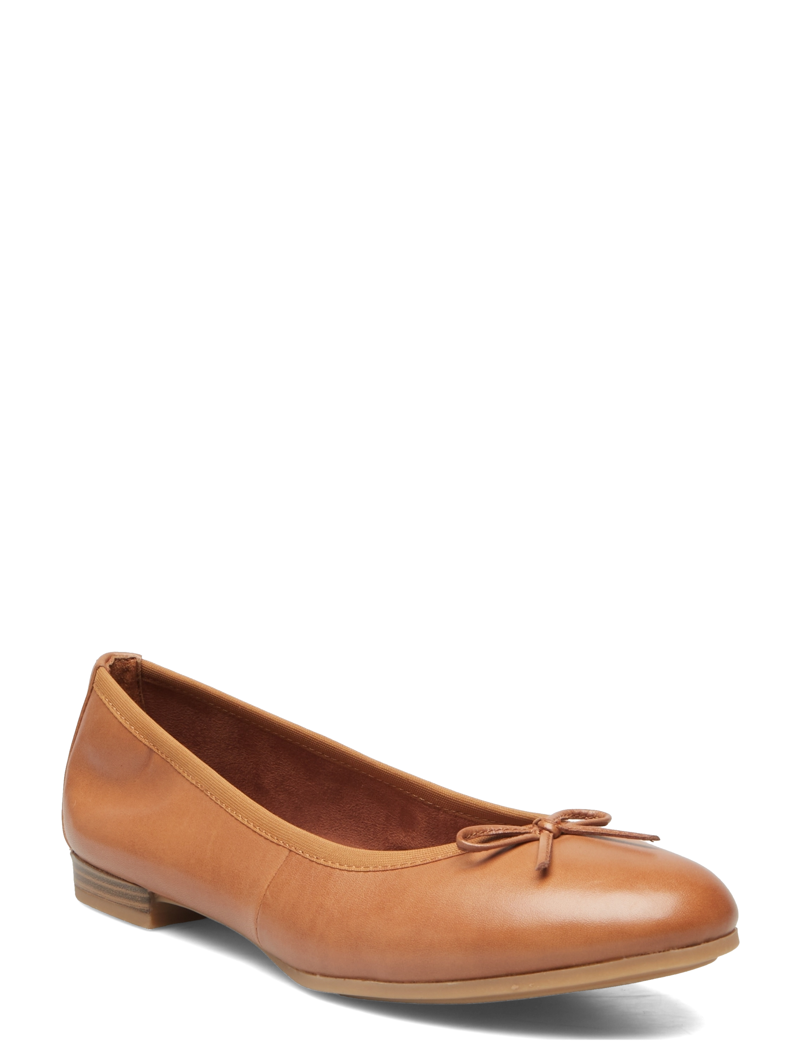 Tamaris Woms Ballerina - Ballerina sko - NUT / beige
