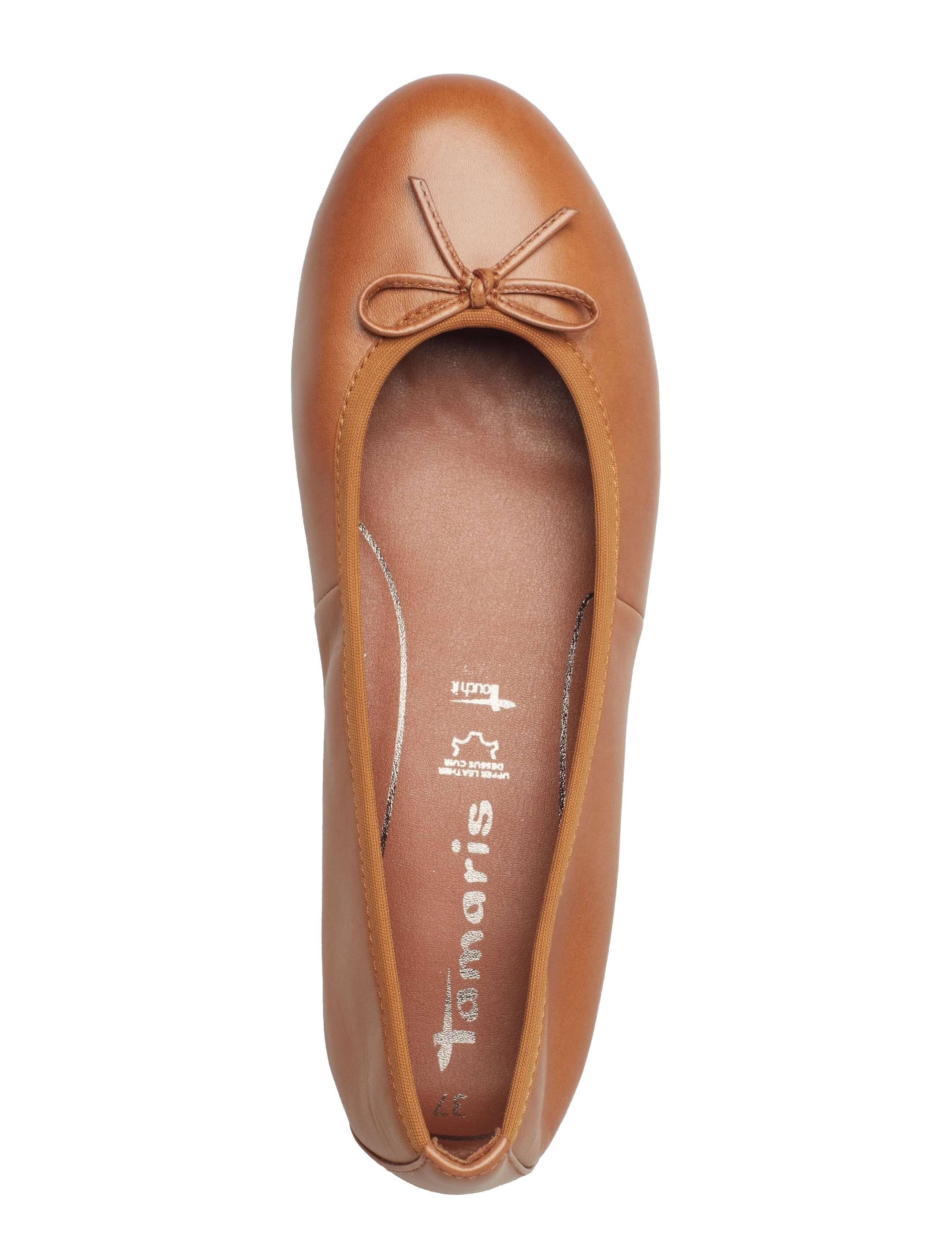Tamaris - Woms Ballerina - konfirmation - nut - 4