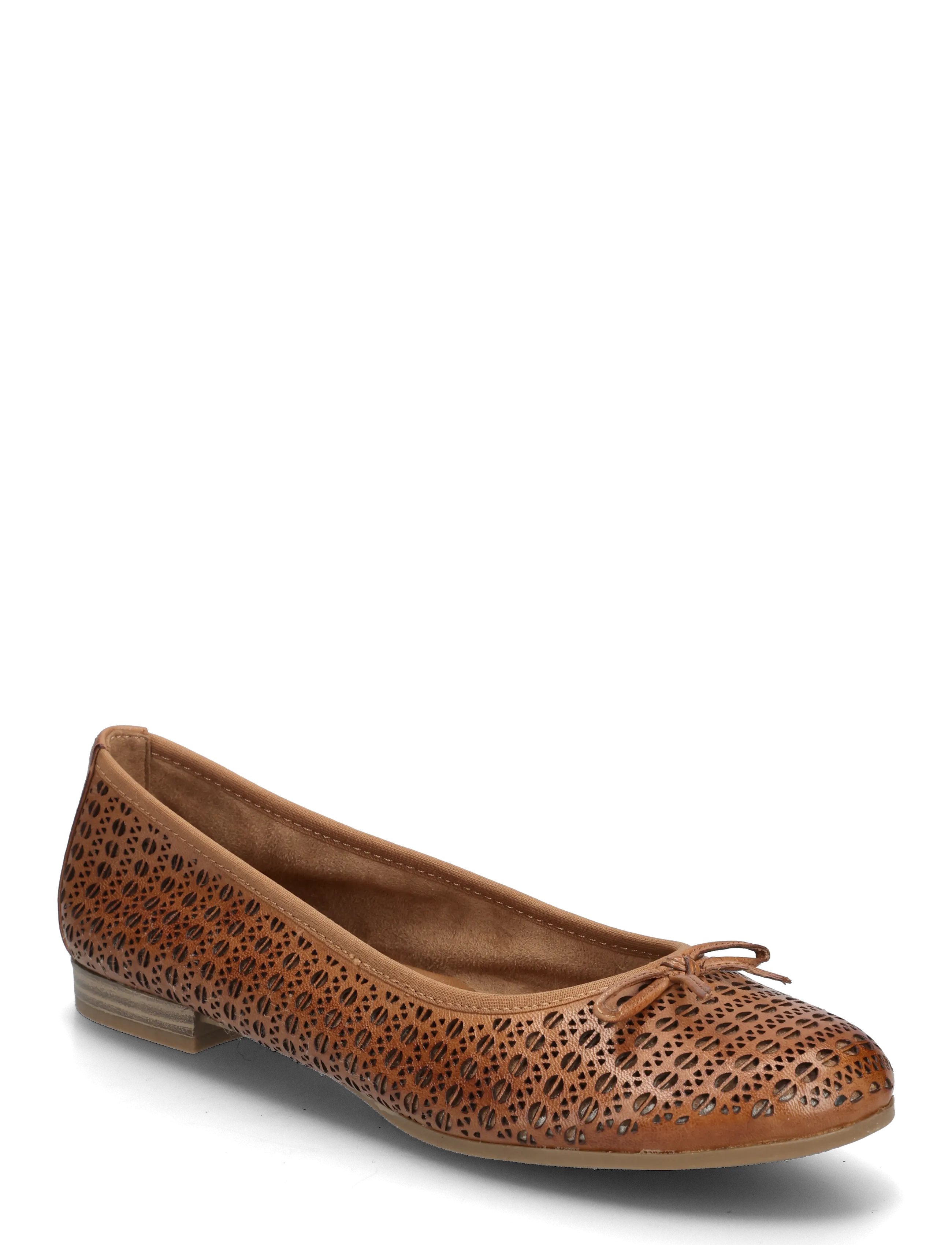 Tamaris Woms Ballerina - Tamaris - NUT STRUCTURE / brown
