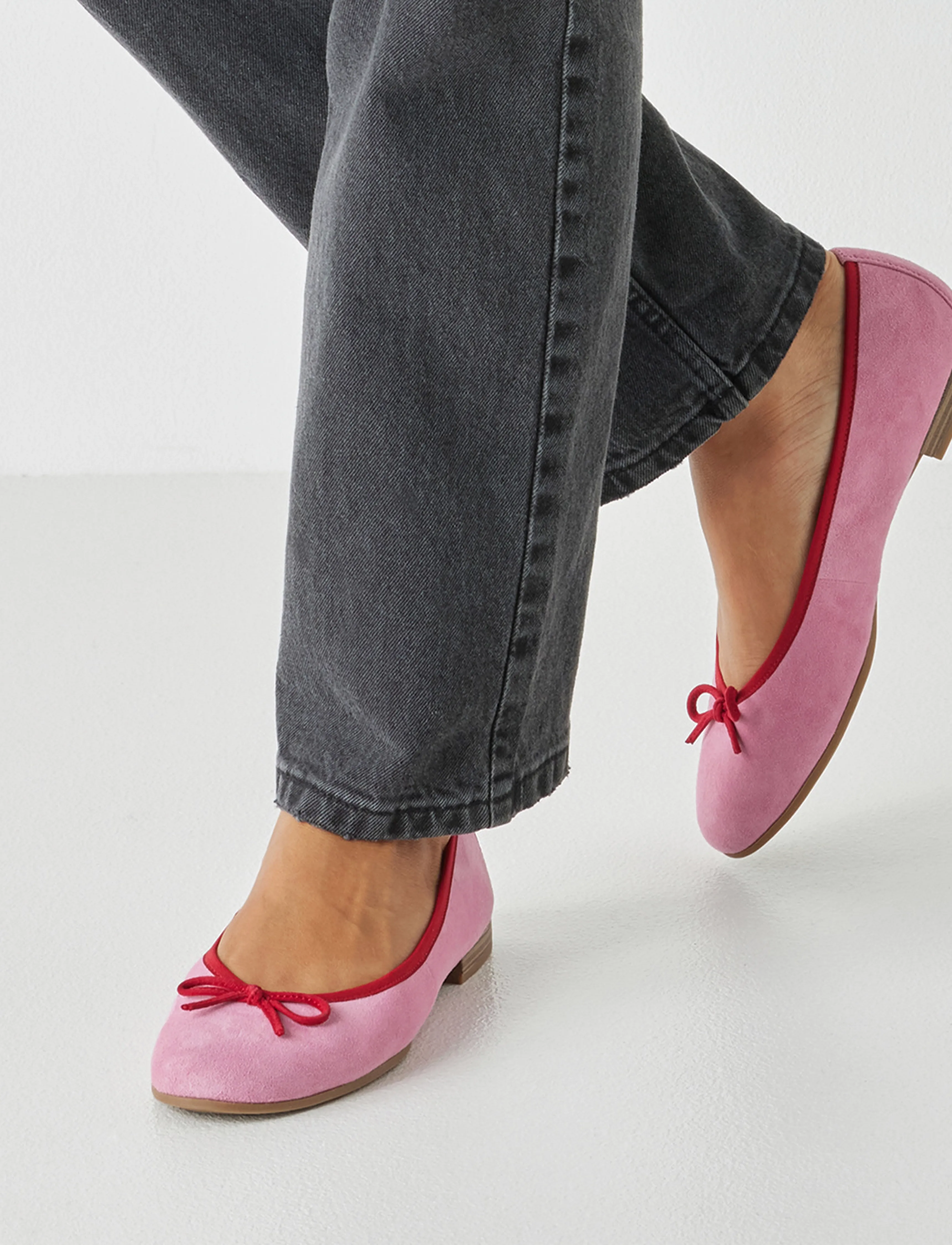 Tamaris - Woms Ballerina - sko - rose comb - 5