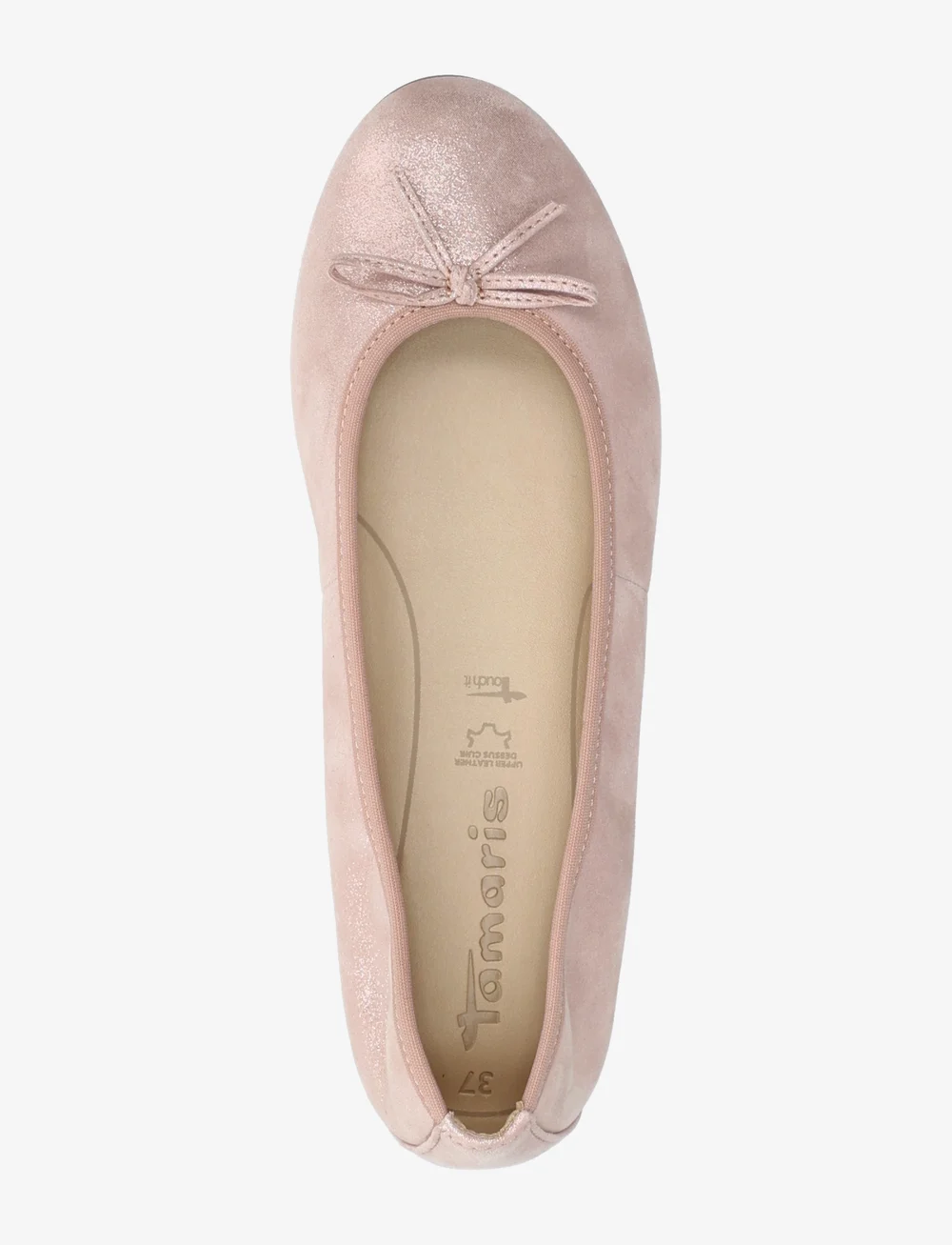 Tamaris - Woms Ballerina - konfirmation - rose pearl - 3