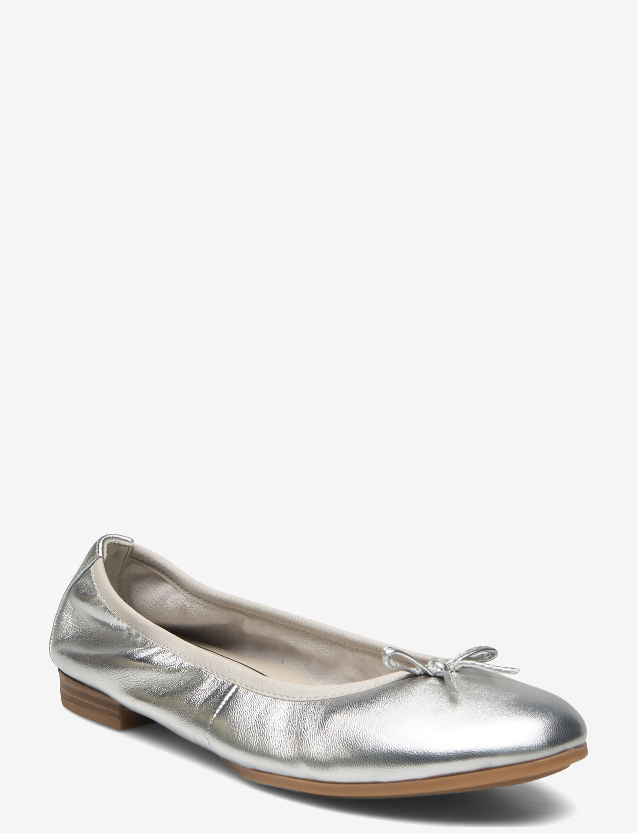 Tamaris - Woms Ballerina - konfirmation - silver - 0