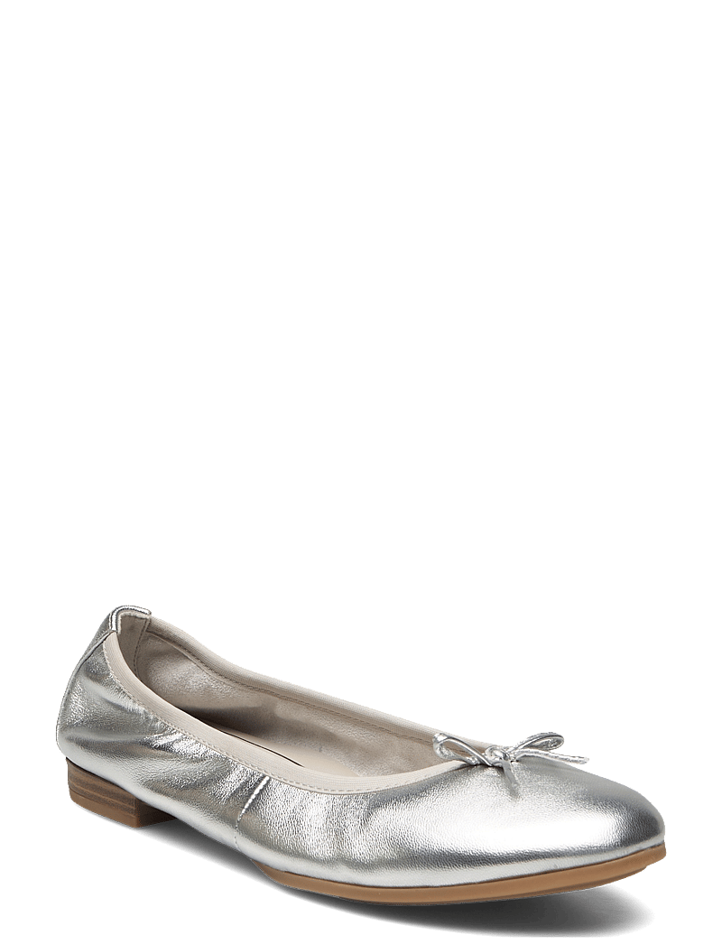 Tamaris - Woms Ballerina - konfirmation - silver - 0