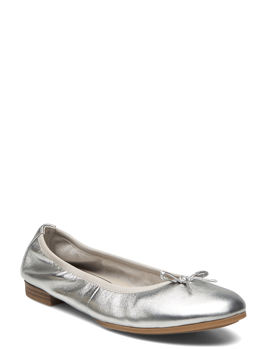 Tamaris - Woms Ballerina - konfirmationstøj - silver - 0