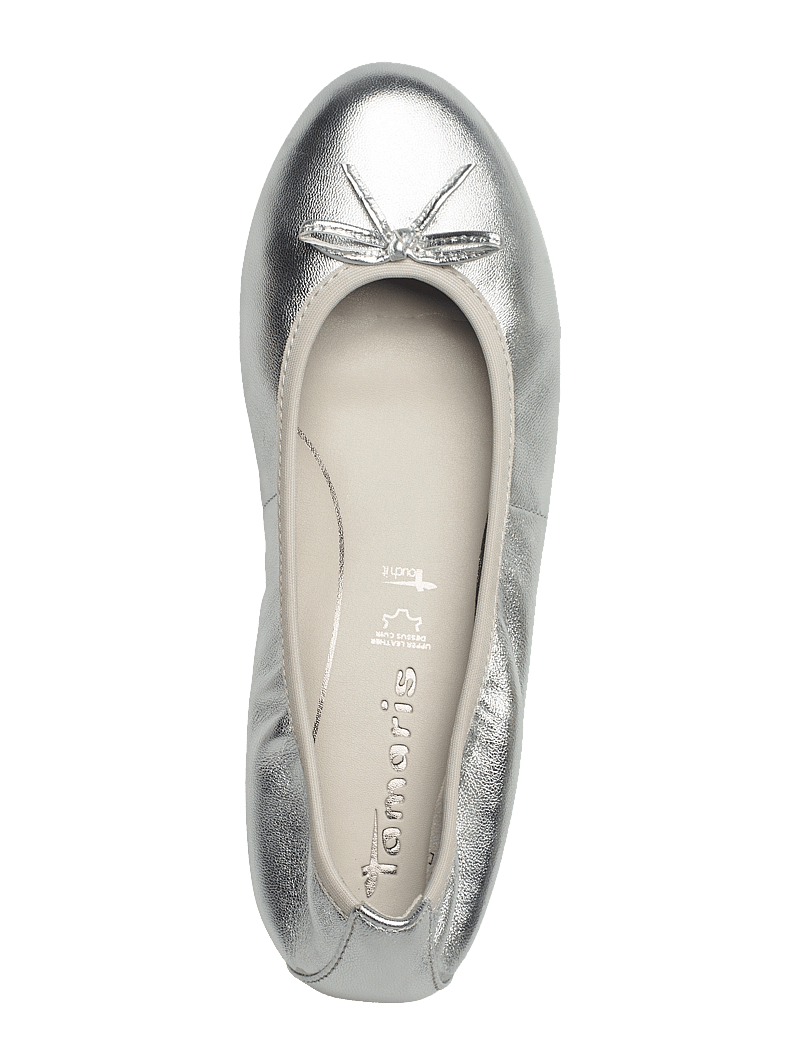 Tamaris - Woms Ballerina - konfirmation - silver - 3