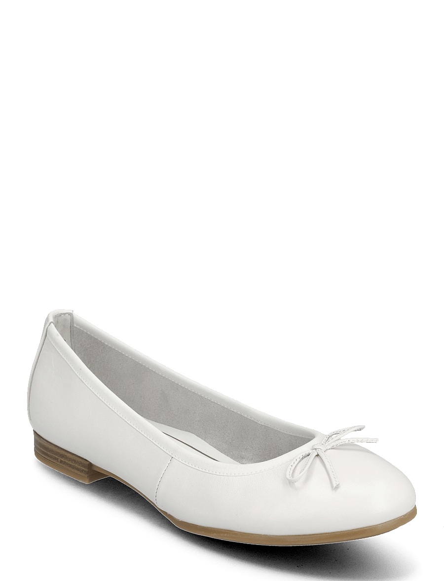 Tamaris - Woms Ballerina - konfirmation - white - 0