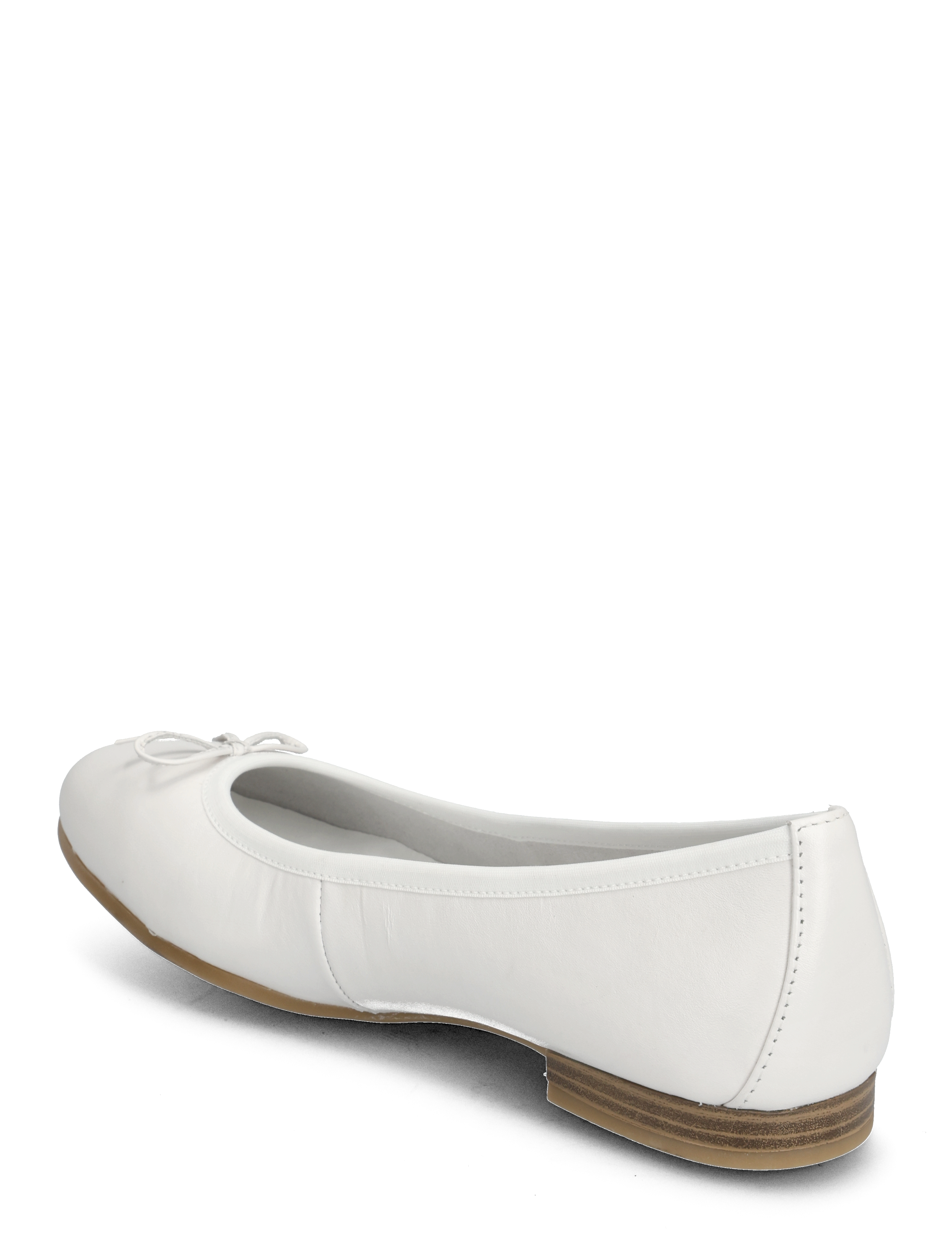 Tamaris - Woms Ballerina - konfirmation - white - 2