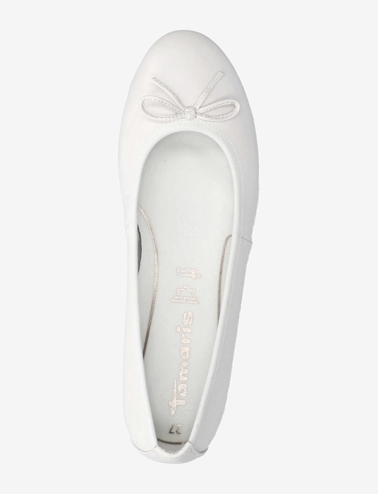 Tamaris - Woms Ballerina - konfirmatsioon - white - 3