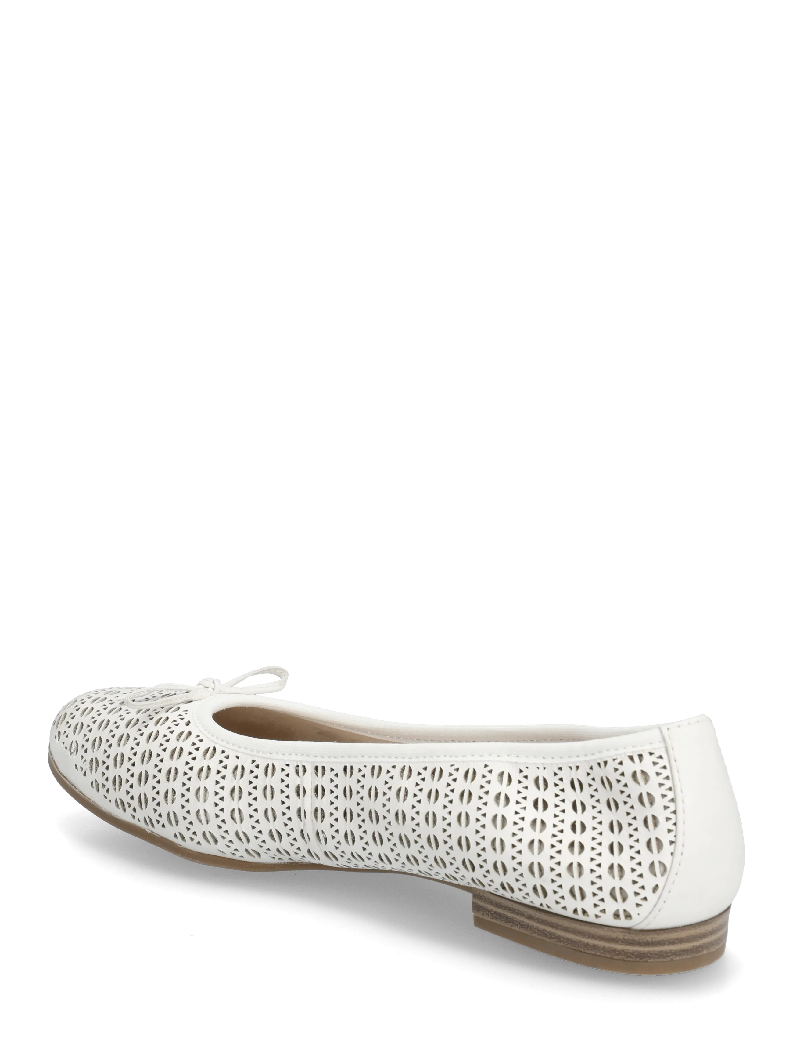 Tamaris - Woms Ballerina - confirmation - white structure - 2