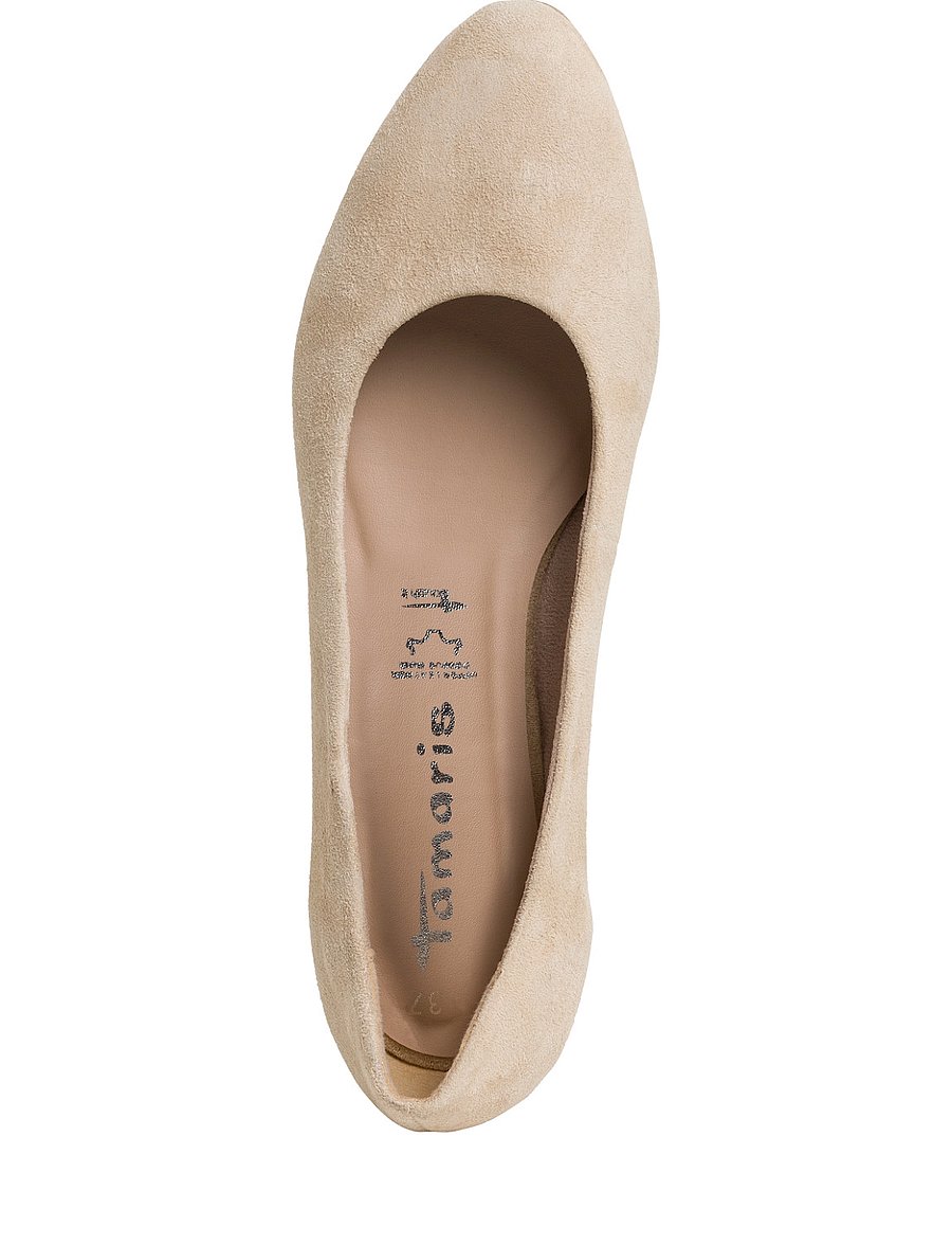 Tamaris - Woms Ballerina - særlige begivenheder - taupe - 2