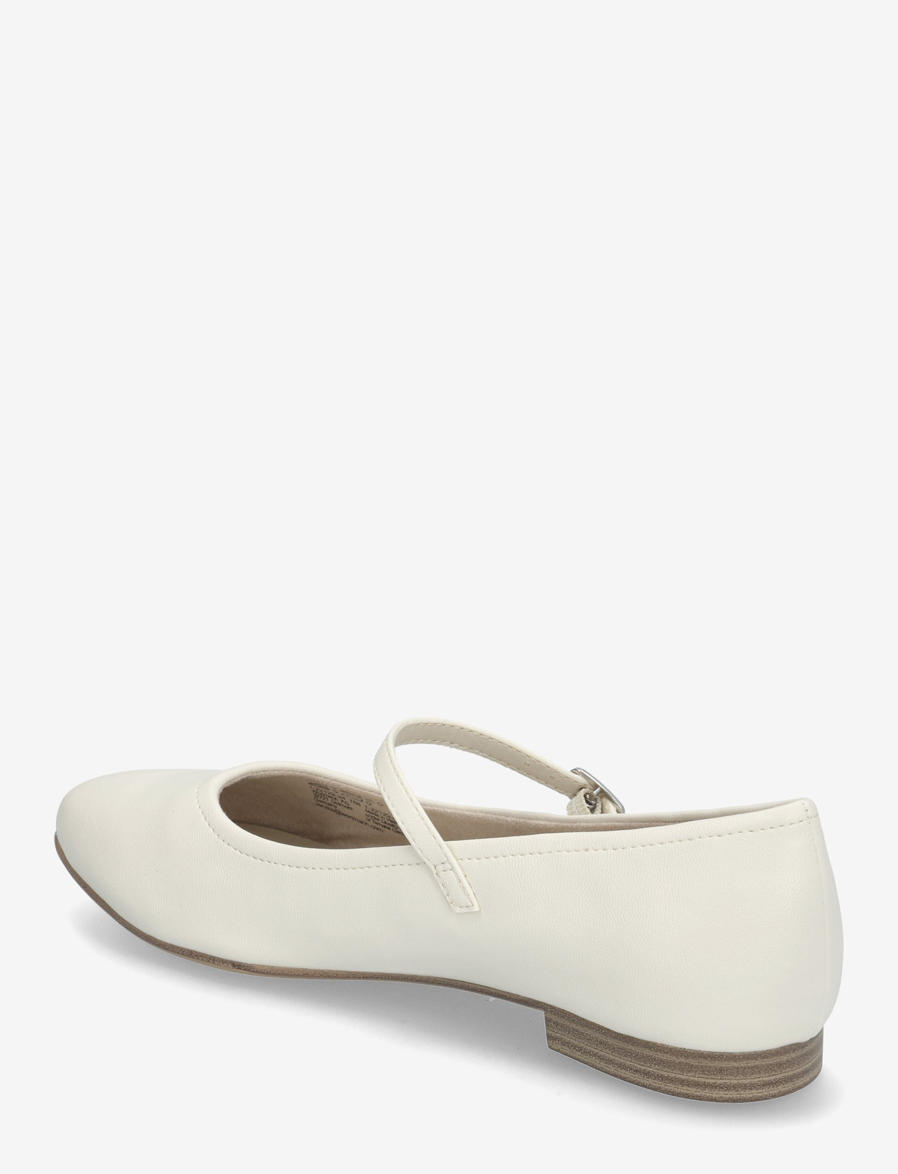 Tamaris - Woms Ballerina - offwhite matt - 2